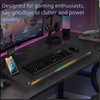 New Extra-Large Wireless Light-Emitting Charging Mouse Pad