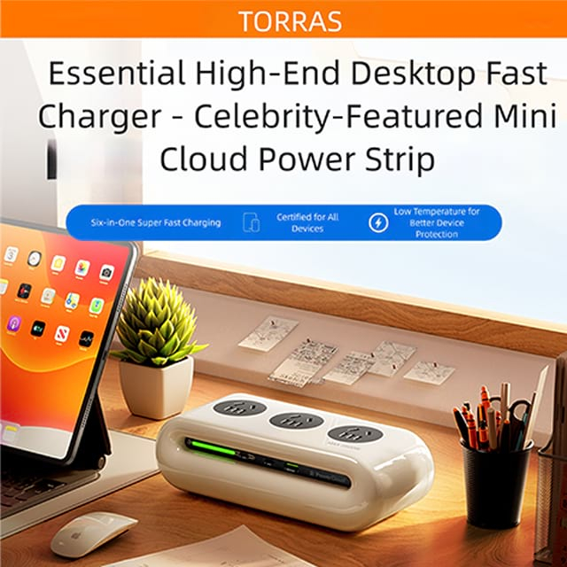 USB Multi-Functional Desktop Expansion Charging Plug Converter