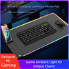 New Extra-Large Wireless Light-Emitting Charging Mouse Pad