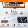 USB Multi-Functional Desktop Expansion Charging Plug Converter