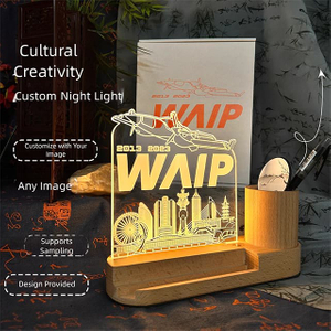 Customized Cultural And Creative Night Light For Pen Holders